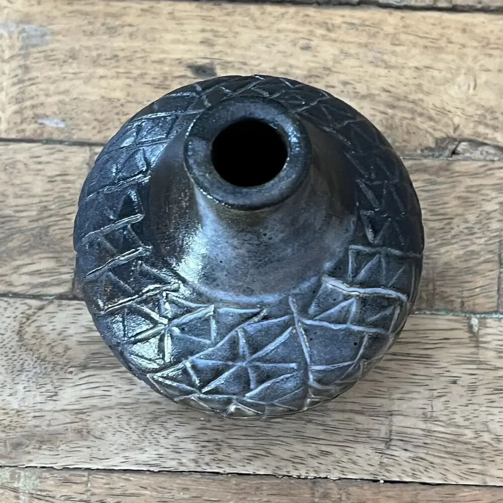 Handcrafted Ceramic Vase 4.75